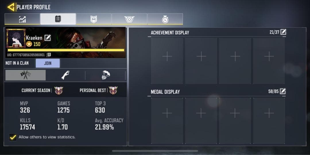 K/D کالاف دیوتی موبایل