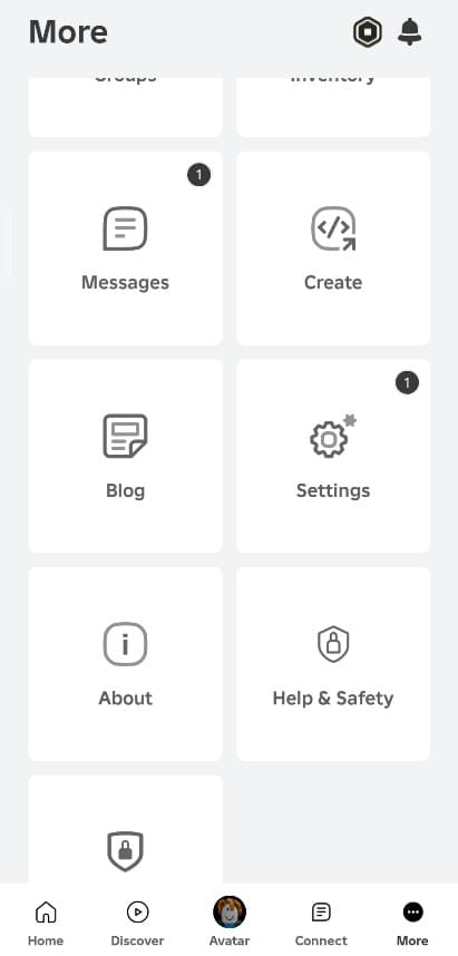آموزش فعال سازی تایید دو مرحلهای اکانت روبلاکس