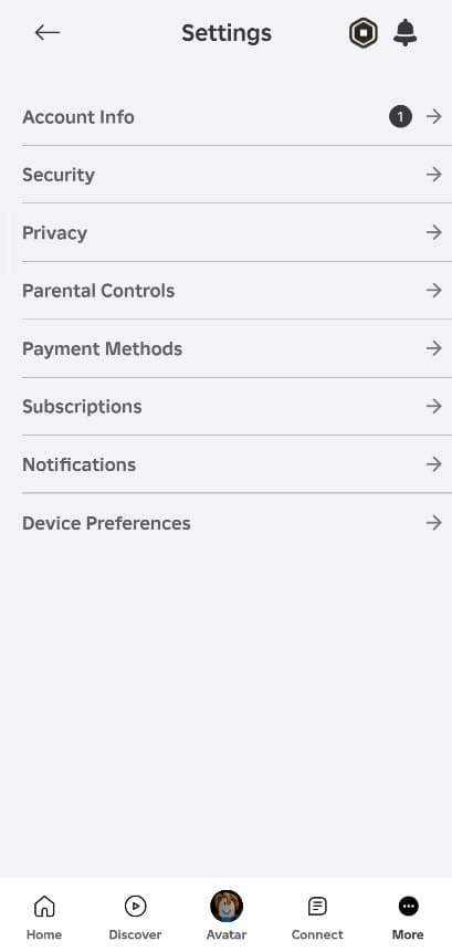 آموزش فعال سازی تایید دو مرحلهای اکانت روبلاکس