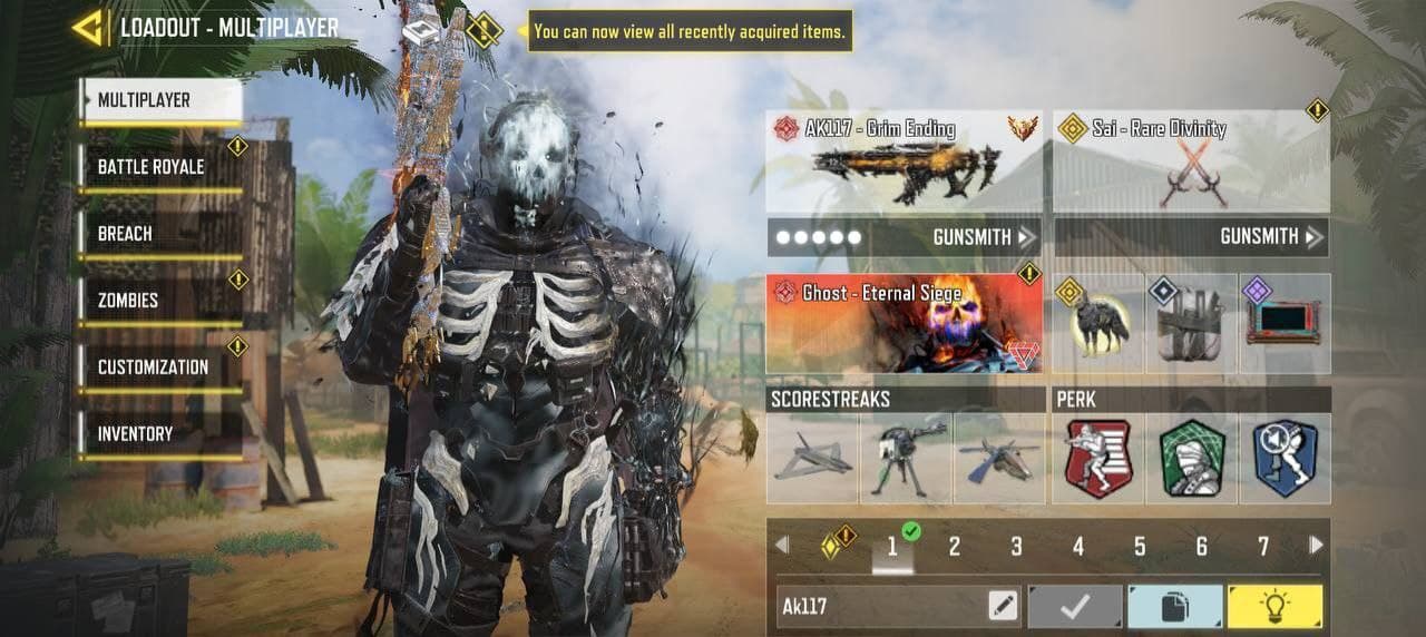 انتخاب آخرین گزینه فهرست