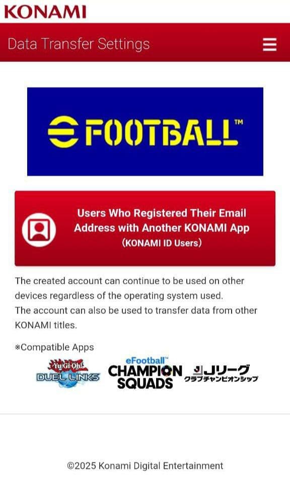 وبسایت کونامی