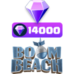 بسته ۱۴۰۰۰ تایی الماس Boom Beach