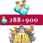 ایونت ۹۰۰ + ۲۸۸ تایی موجو لیتل امپایر (little empire)