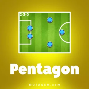 ترکیب پنتاگون (Pentagon) ساکر استارز (Soccer Stars)