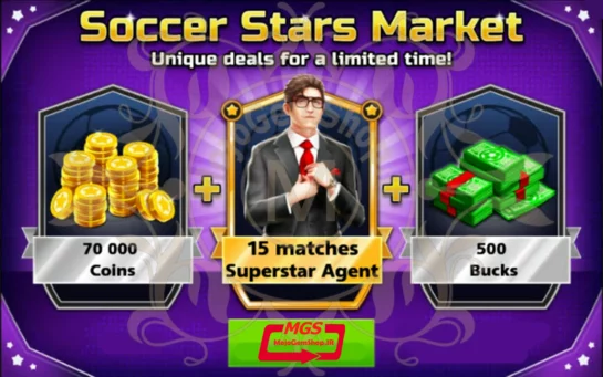 ایونت Soccer Stars Market ساکر استارز