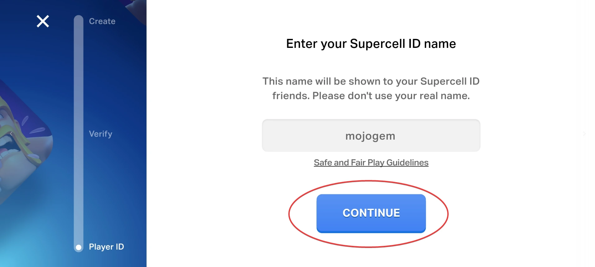 آموزش اتصال به اکانت سوپرسل