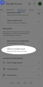 چگونه اکانت گوگل خود را حذف کنیم + آموزش تصویری