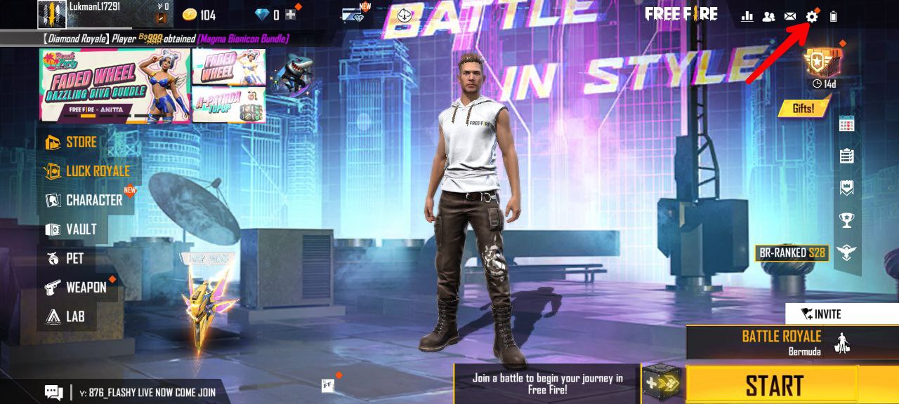 لینک کردن فری فایر به گوگل