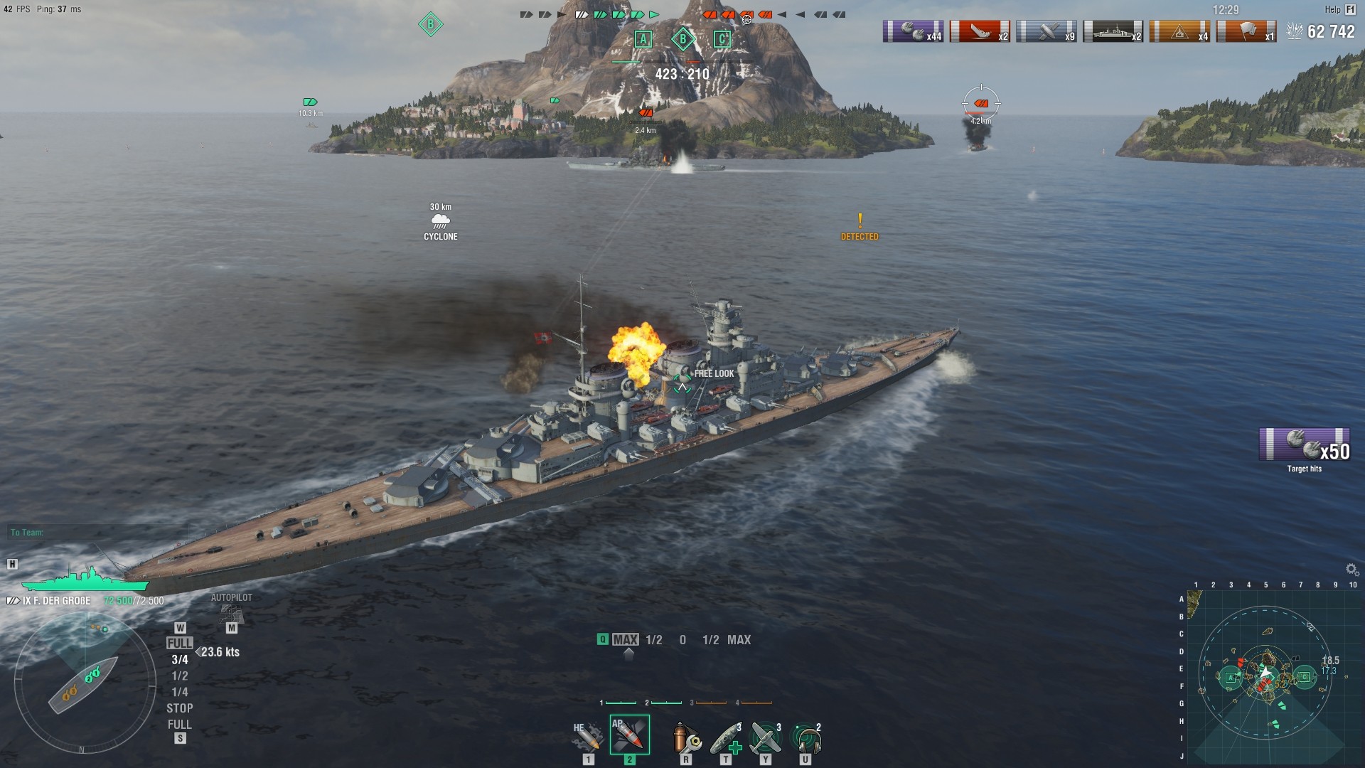 اقیانوس را با World Of Warships فتح کن!