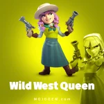 آفر Wild West Queen کلش اف کلنز (Clash of clans)