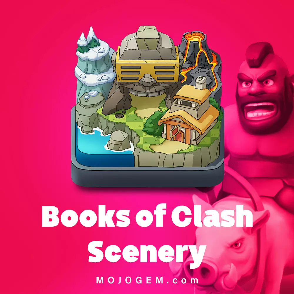 آفر منظره Books of Clash Scenery کلش اف کلنز (Clash of Clans)