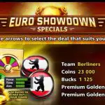 آفر (1) Euro Showdown ساکر استارز (لاگین مینی کلیپ یا فیسبوک)
