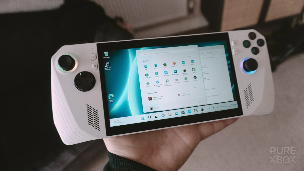 معرفی کنسول Rog Ally Xbox